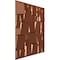 Ekena Millwork 19 5/8in. W x 19 5/8in. H Modern Square EnduraWall Decorative 3D Wall Panel Covers 2.67 Sq. Ft. WP20X20MSBCO - alternate 4